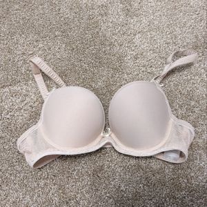 Freya Women's Deco Vibe Underwire Molded Plunge Bra w/J-Hook in blush co…